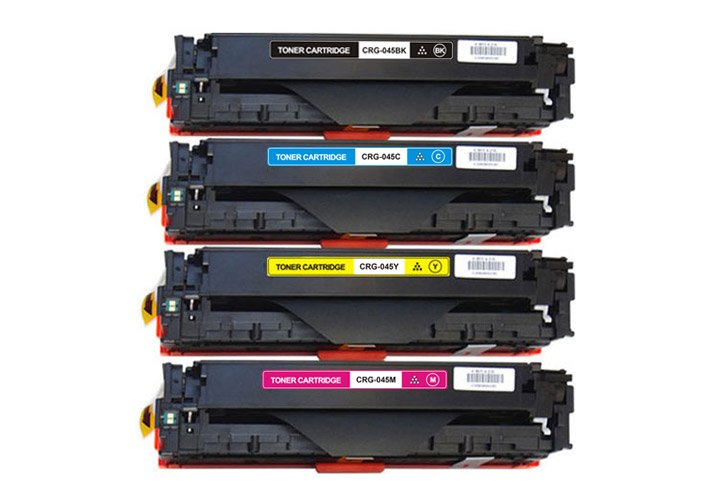 Compatible for Canon CRG-045BK-C-M-YToner Cartridges